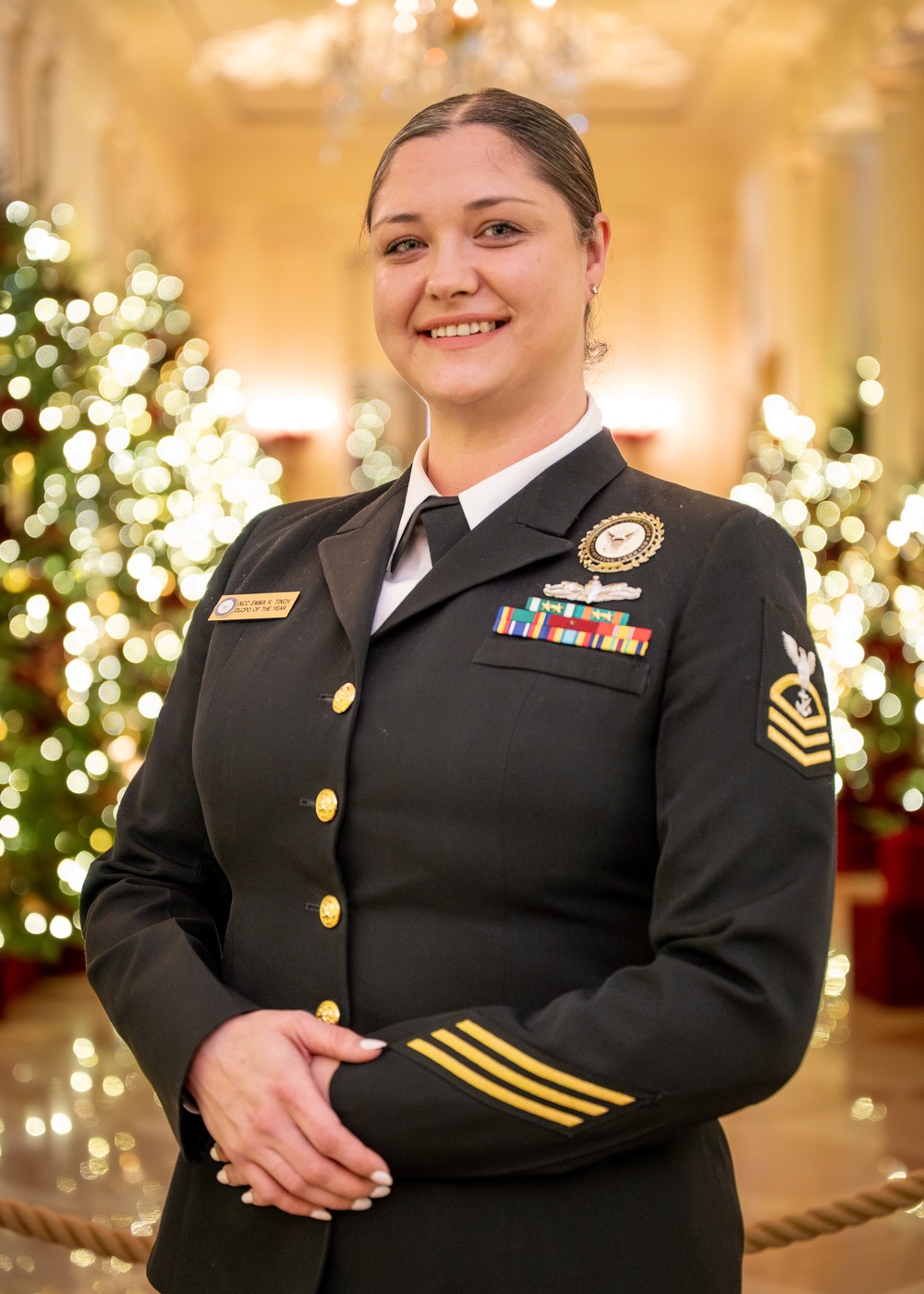 Fiscal year 2025 Recruiter of the Year awardees visit the Whitehouse