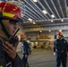 USS America (LHA 6) Conducts a Damage Control Inspection Drill