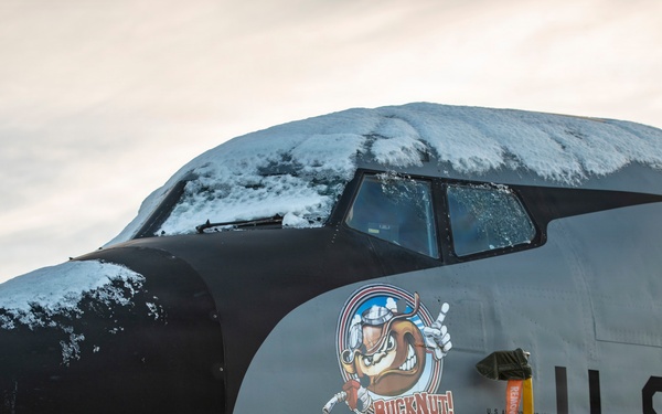 Frigid day on the flight line