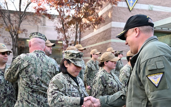 Green Ribbon Patching Ceremony