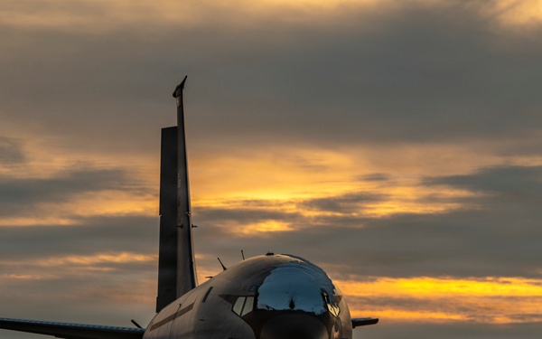 Frigid day on the flight line