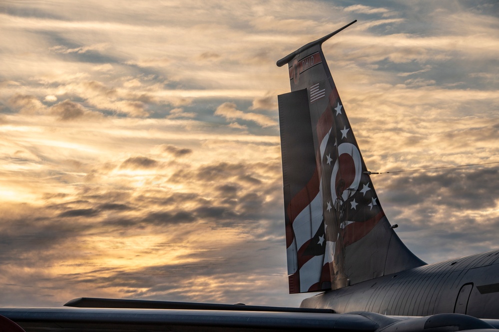 Frigid day on the flight line