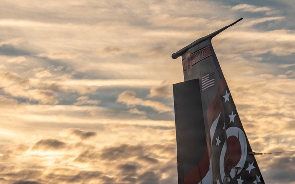 Frigid day on the flight line