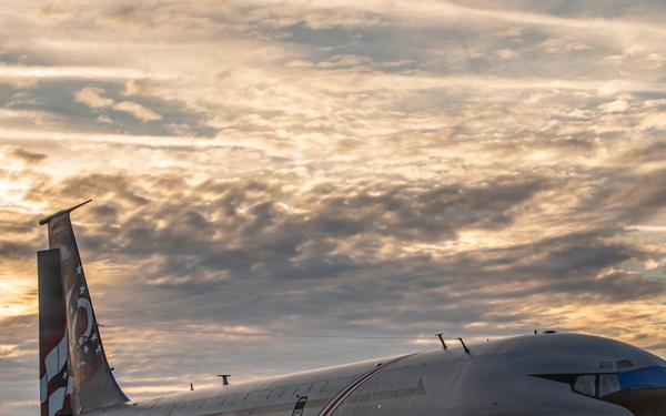 Frigid day on the flight line