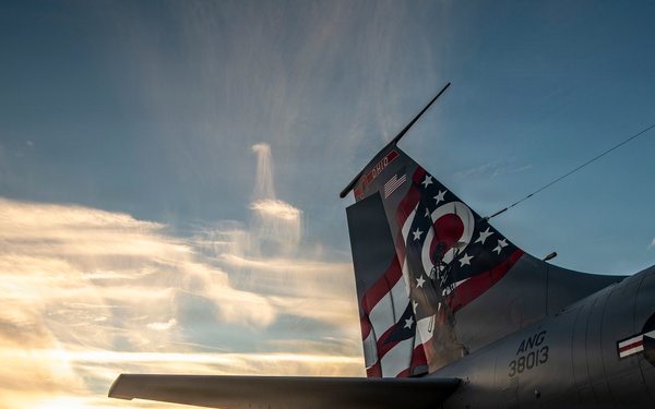Frigid day on the flight line