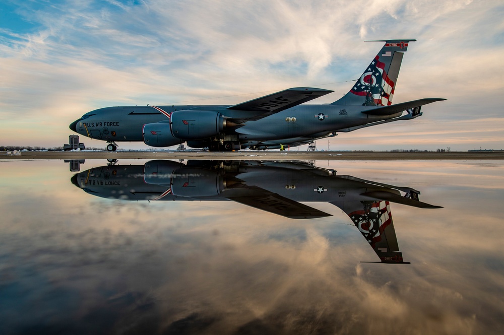 Frigid day on the flight line