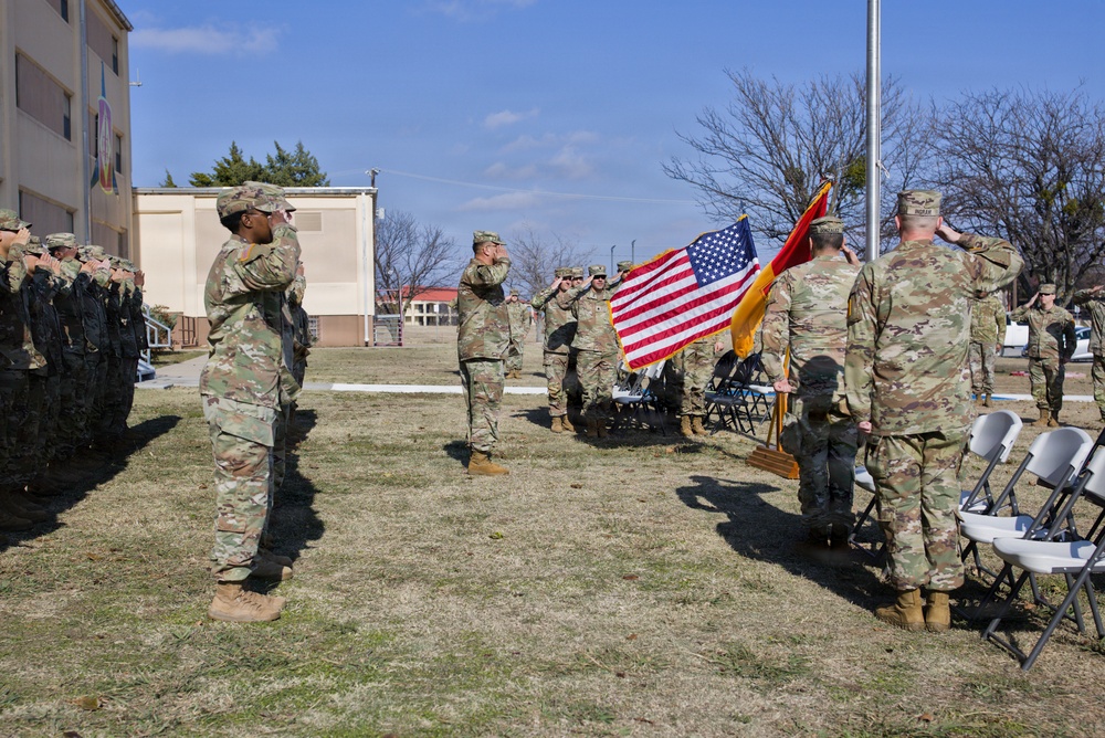 75th FA BDE Dec. 5, 2025 Patching Ceremony