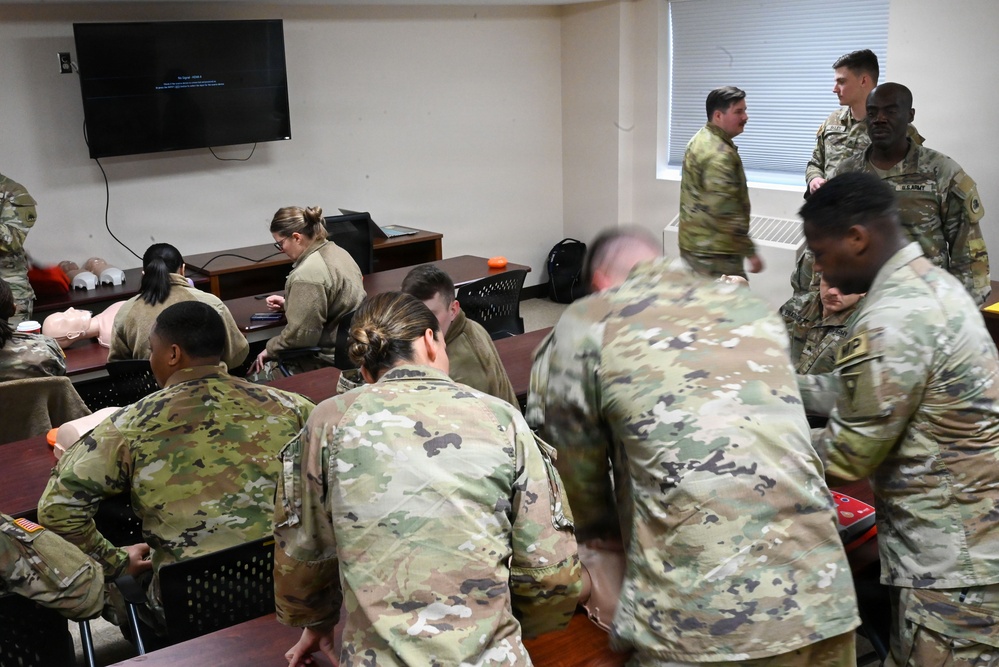 National Guard Members from Multiple States Earn CPR Certification While Bolstering Safety in the Nation’s Capital