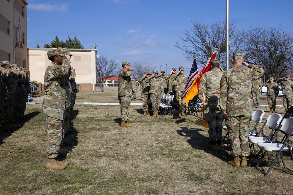75th FA BDE Dec. 5, 2025 Patching Ceremony