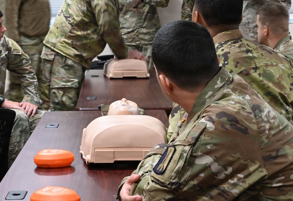 National Guard Members from Multiple States Earn CPR Certification While Bolstering Safety in the Nation’s Capital