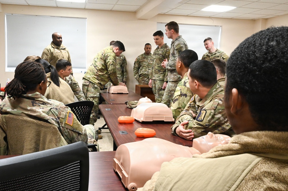 National Guard Members from Multiple States Earn CPR Certification While Bolstering Safety in the Nation’s Capital