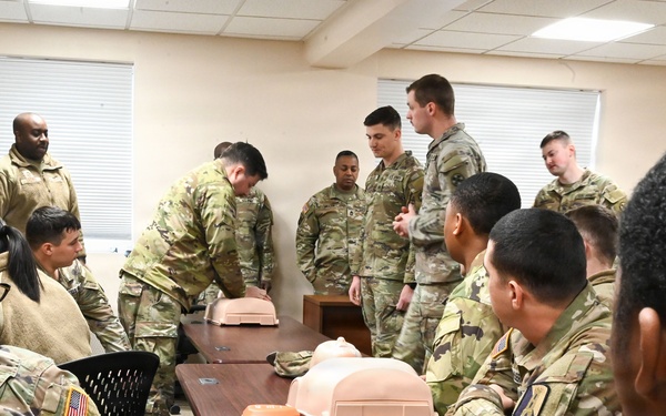 National Guard Members from Multiple States Earn CPR Certification While Bolstering Safety in the Nation’s Capital