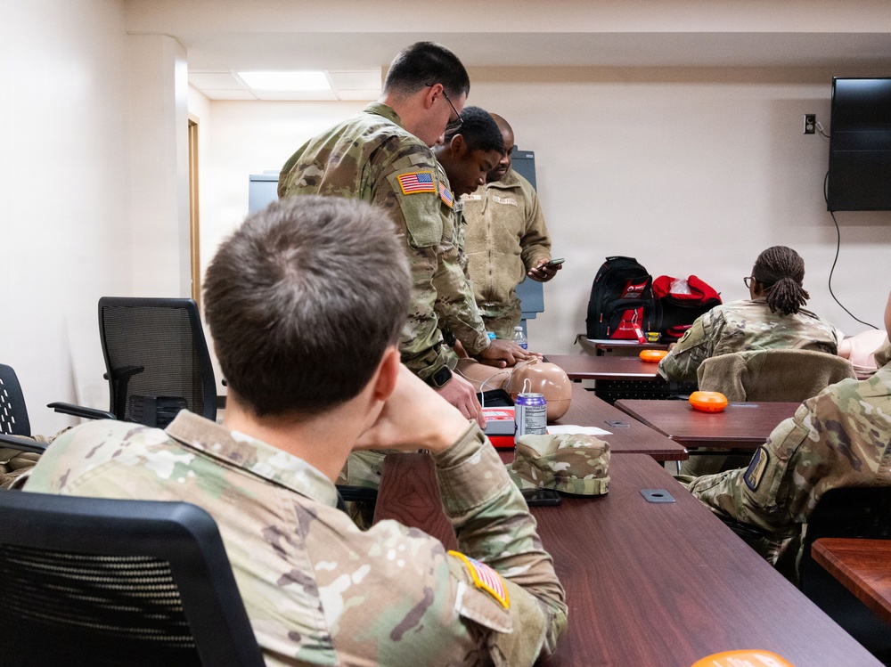 National Guard Members from Multiple States Earn CPR Certification While Bolstering Safety in the Nation’s Capital