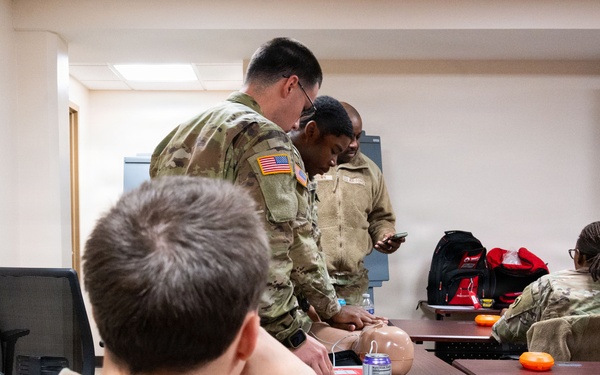 National Guard Members from Multiple States Earn CPR Certification While Bolstering Safety in the Nation’s Capital