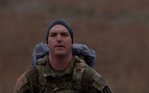 Captain George Sherman completed the Norwegian foot march