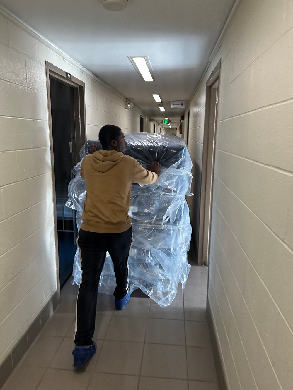 Many hands to move them all