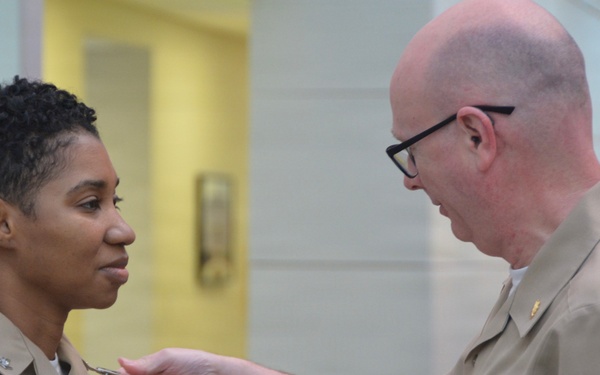 Hospital Corpsman 3rd Class Corrine Conley Receives Navy and Marine Corps Achievement Medal