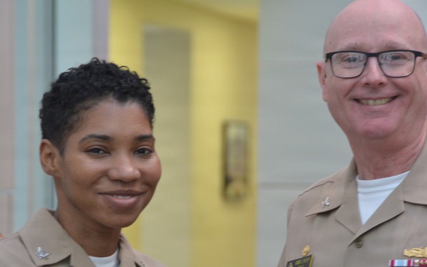 Hospital Corpsman 3rd Class Conley Receives Navy and Marine Corps Achievement Medal