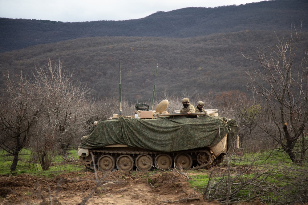 1st Infantry Division Conducts a Platoon Live Fire Exercise at Novo Selo Training Area