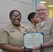 Hospital Corpsman 3rd Class Chelsea Williams Receives Navy and Marine Corps Achievement Medal