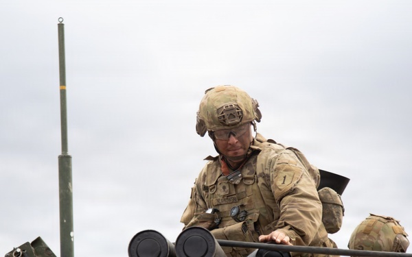 1st Infantry Division Conducts a Platoon Live Fire Exercise at Novo Selo Training Area
