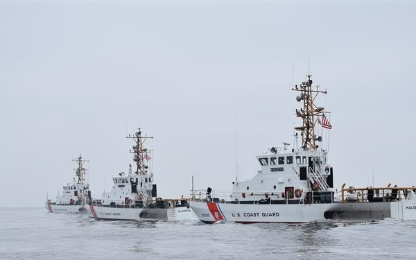 Coast Guard cutters conduct patrol for Operation Border Trident