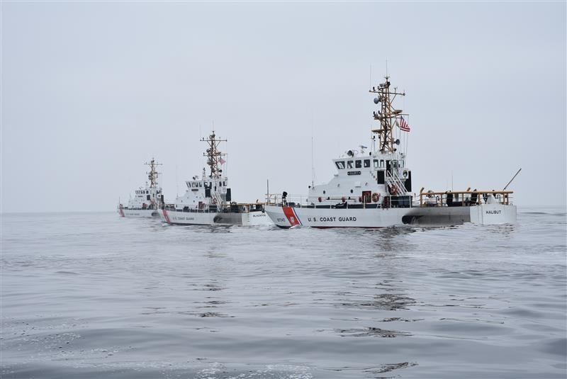 Coast Guard cutters conduct patrol for Operation Border Trident