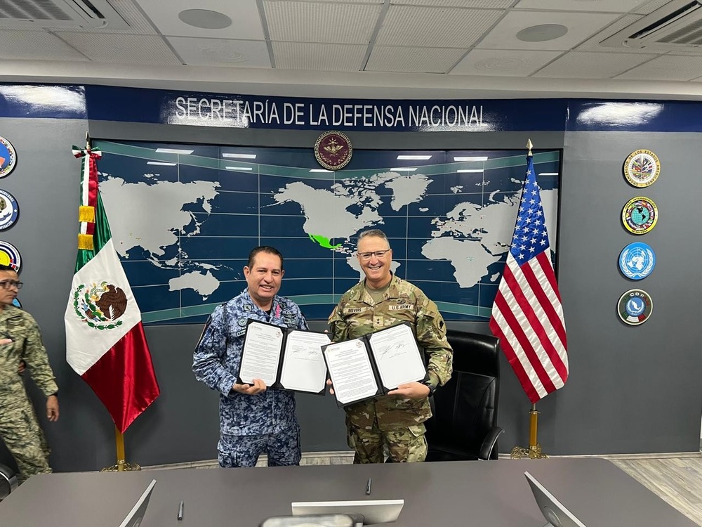 California National Guard enters State Partnership Program with Mexico's Secretariat of National Defense