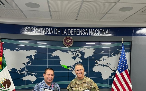 California National Guard enters State Partnership Program with Mexico's Secretariat of National Defense