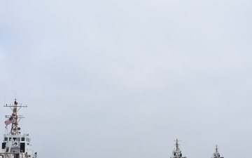 Coast Guard cutters conduct patrol for Operation Border Trident