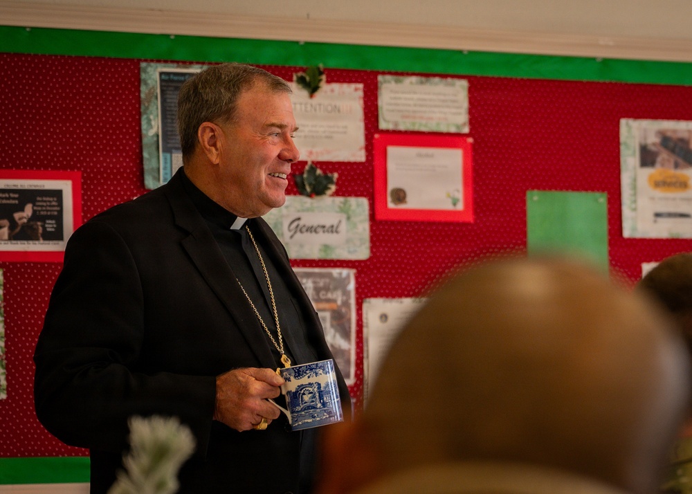 49th Wing Chapel Welcomes Bishop Buckon