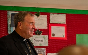 49th Wing Chapel Welcomes Bishop Buckon