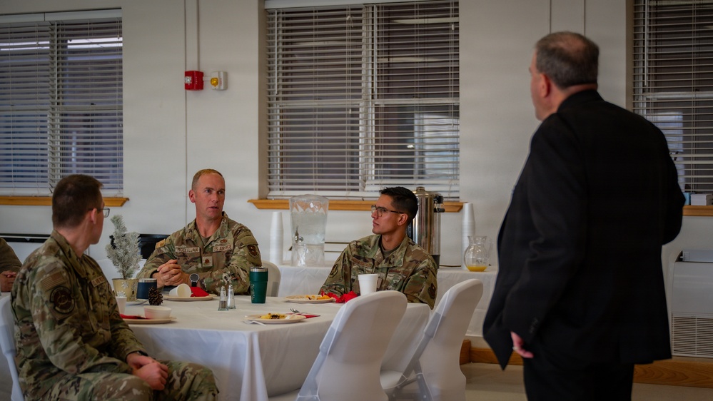 49th Wing Chapel Welcomes Bishop Buckon