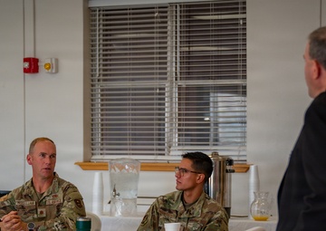 49th Wing Chapel Welcomes Bishop Buckon