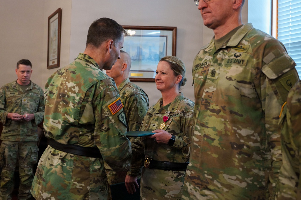38th ID command team recognized for meritorious service during overseas deployment