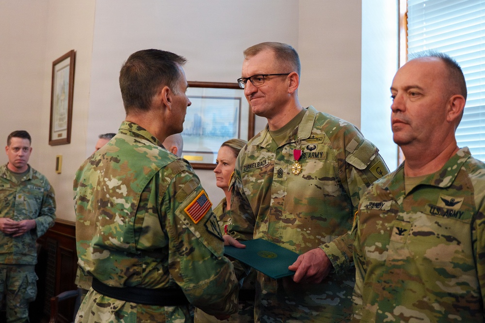 38th ID command team recognized for meritorious service during overseas deployment
