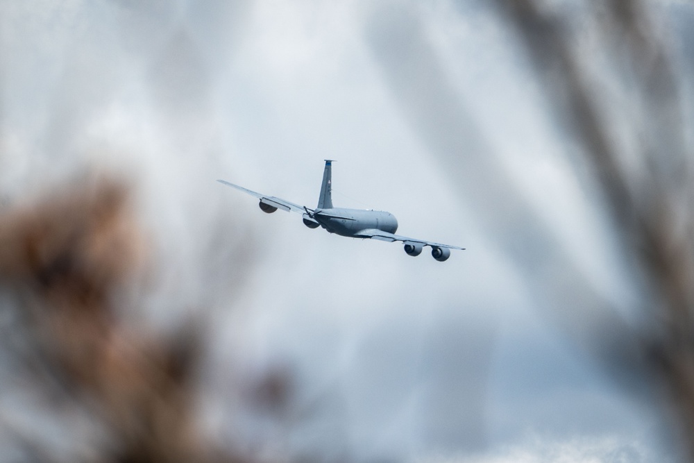 KC-135s depart MacDill AFB