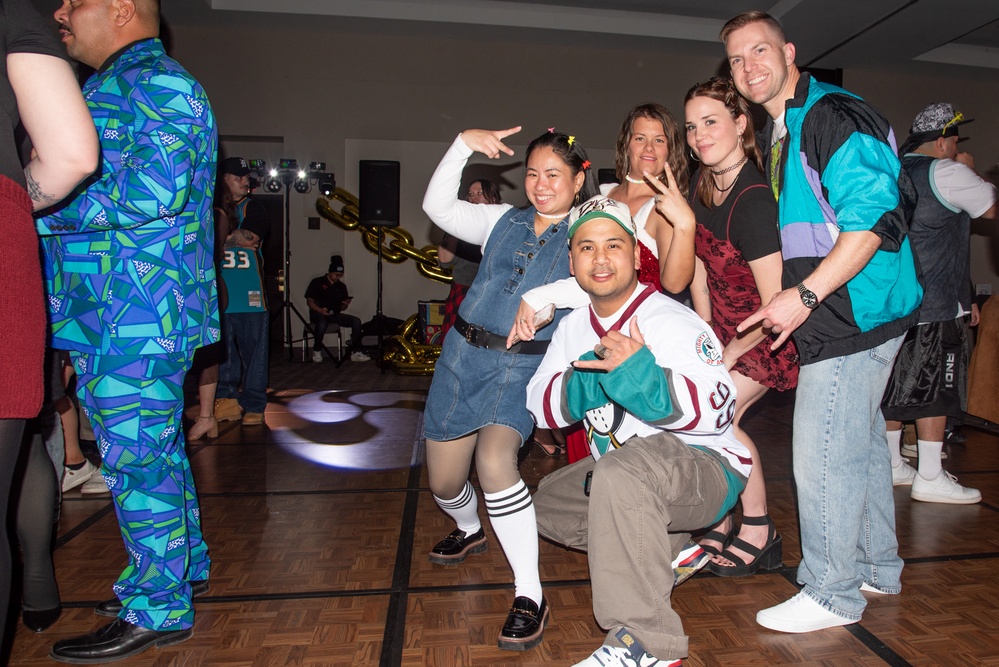 SWESC Morale, Welfare, and Recreation Hosts 2025 '90s-themed Holiday Party