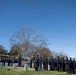 Full Military Funeral Honors with Escort are Conducted for U.S. Air Force Lt. Col. Richard Erb in Section 8