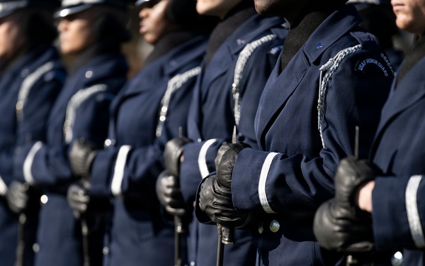 Full Military Funeral Honors with Escort are Conducted for U.S. Air Force Lt. Col. Richard Erb in Section 8
