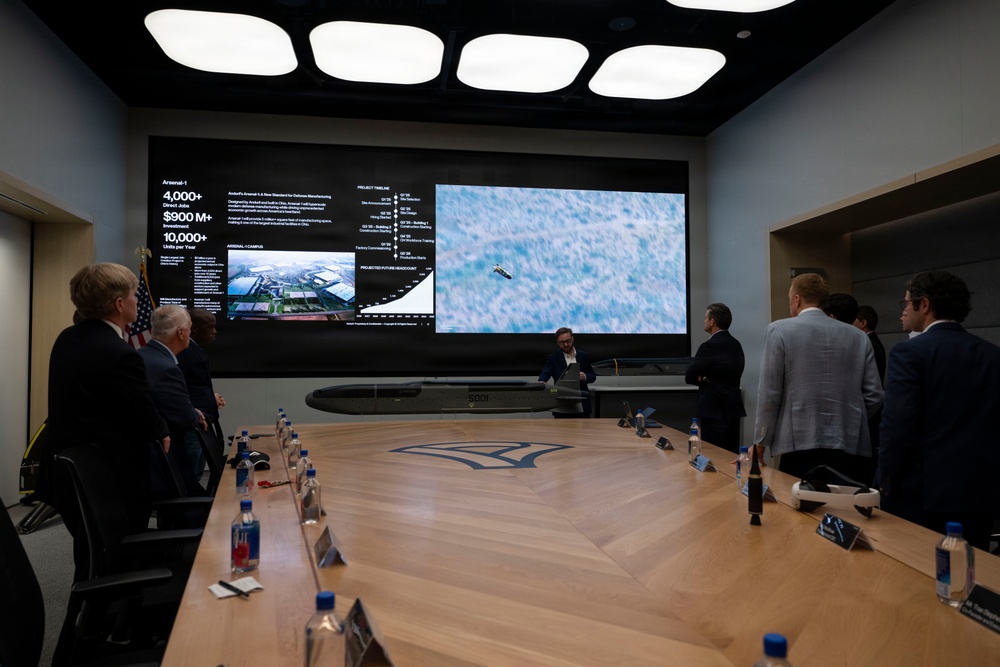 SW Tours NAWCWD, Defense Companies, Delivers RNDF Keynote Address