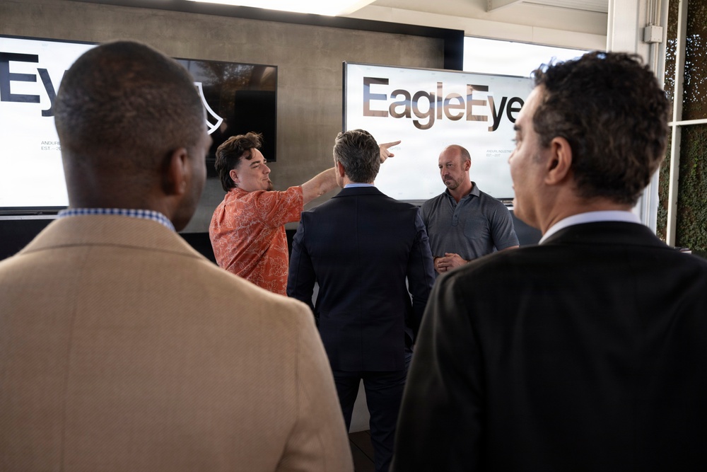 SW Tours NAWCWD, Defense Companies, Delivers RNDF Keynote Address