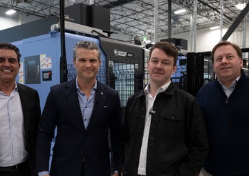 SW Tours NAWCWD, Defense Companies, Delivers RNDF Keynote Address