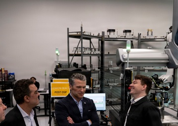 SW Tours NAWCWD, Defense Companies, Delivers RNDF Keynote Address