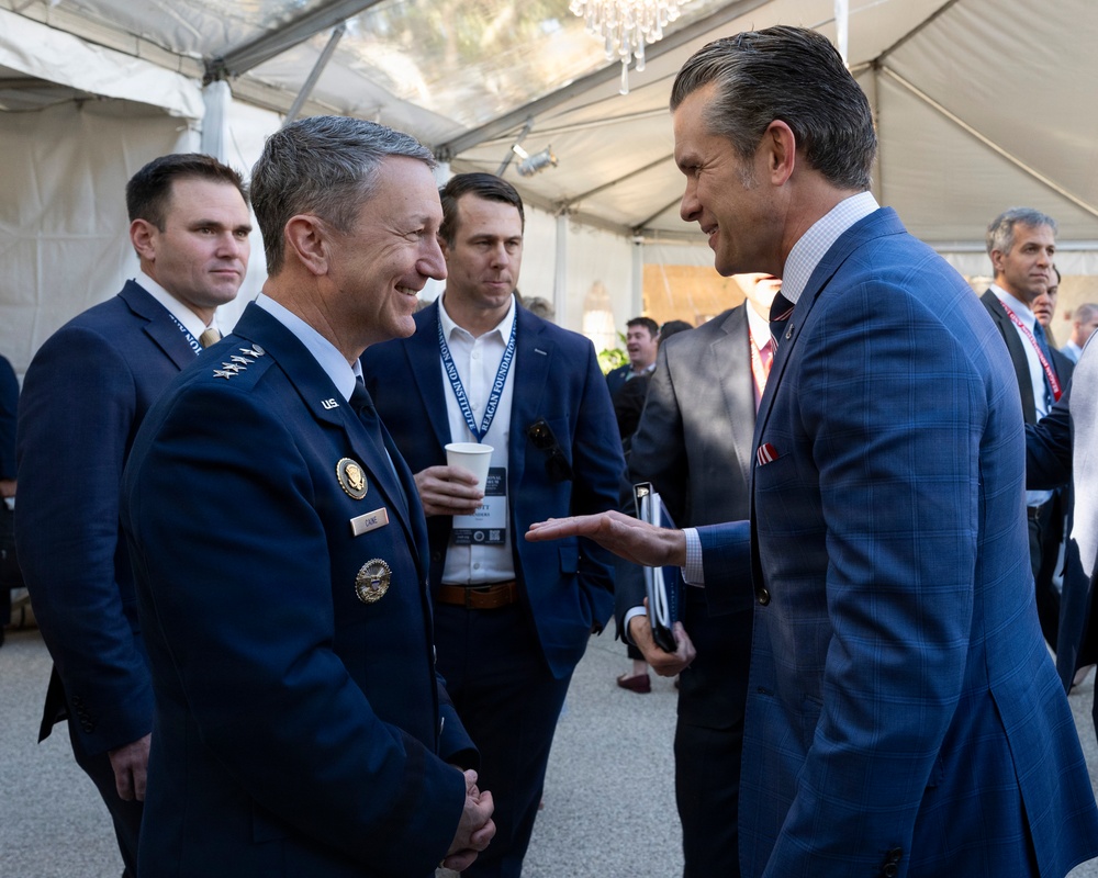 SW Tours NAWCWD, Defense Companies, Delivers RNDF Keynote Address