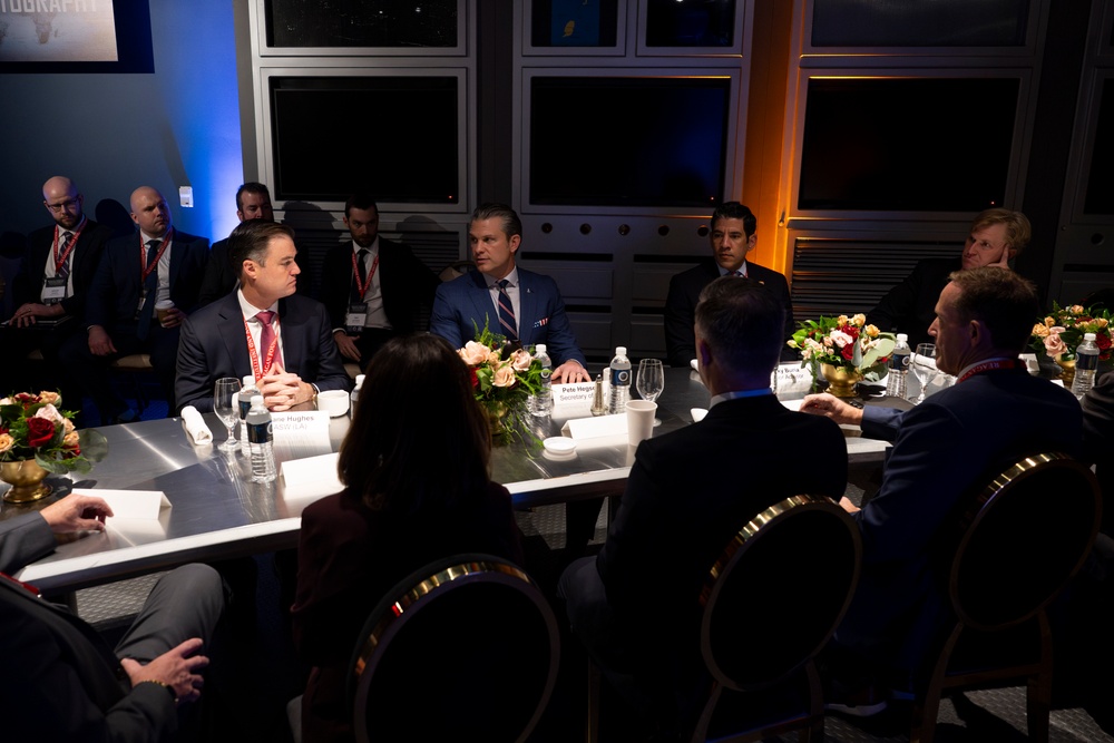 SW Tours NAWCWD, Defense Companies, Delivers RNDF Keynote Address