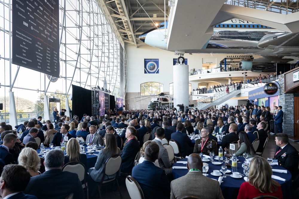 SW Tours NAWCWD, Defense Companies, Delivers RNDF Keynote Address