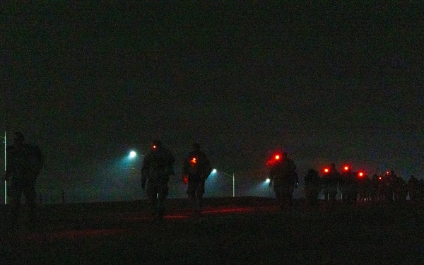 52 EOD Soldiers attempt the norwegian foot march