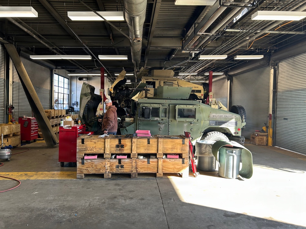 Three bays, six days a week