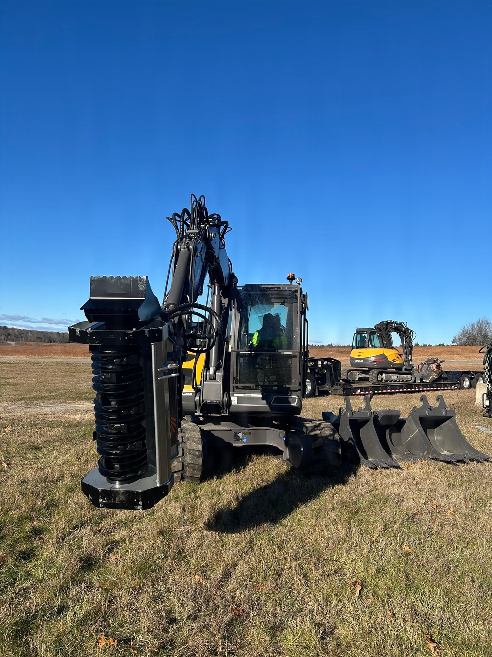 For clearing brush, widening trails and mitigating fire danger